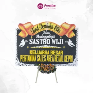 KARANGAN BUNGA PAPAN DUKA CITA – NGANJUK – 2