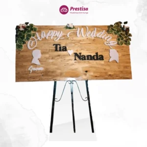 KARANGAN BUNGA – BUNGA PAPAN KAYU – ambon 5