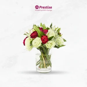 KARANGAN BUNGA MEJA – ambon– 1