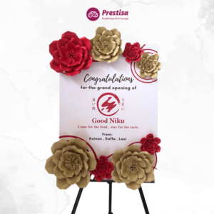 KARANGAN BUNGA PAPAN KERTAS - KLATEN - 04