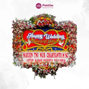 KARANGAN BUNGA PAPAN  WEDDING – TEMANGGUNG – 1