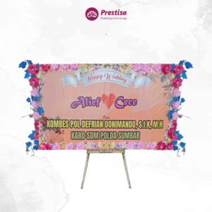 Karangan Bunga - Bunga Papan - Wedding - Nusa Tenggara - 4