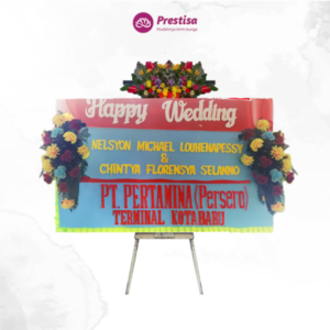 Karangan Bunga - Bunga Papan - Wedding - Ambon - 3