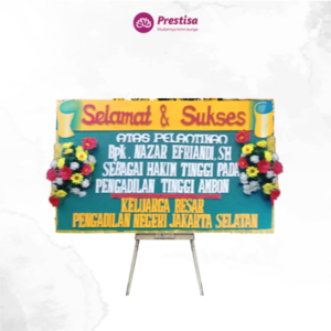 Karangan Bunga - Bunga Papan - Congratulation - Ambon - 2