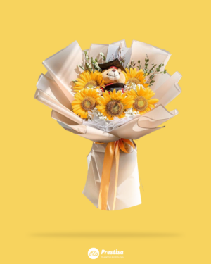 Karangan Bunga - Prestisa's Best Pick Bouquet - Bogor - 1