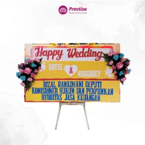 Karangan Bunga - Bunga Papan - Wedding - ambon- 1