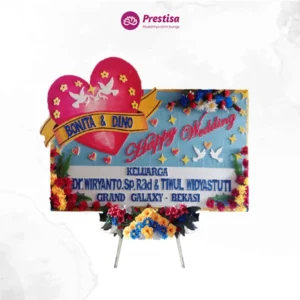 KARANGAN BUNGA PAPAN WEDDING – KUPANG – 3