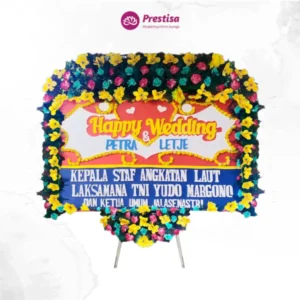 Karangan Bunga - Bunga Papan - Wedding - ambon- 4