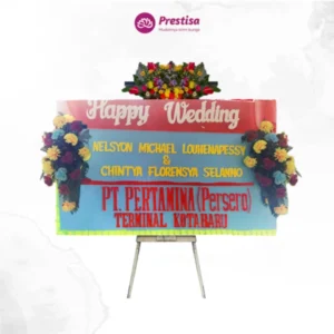 Karangan Bunga - Bunga Papan - Wedding - ambon- 5