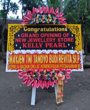 Karangan Bunga Papan Congratulation - Mataram - 4