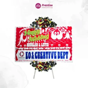 KARANGAN BUNGA – BUNGA PAPAN WEDDING – CIREBON – 4