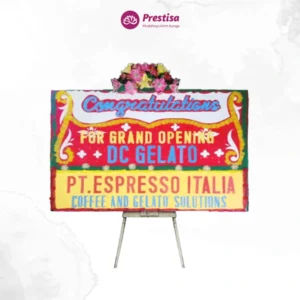 KARANGAN BUNGA PAPAN CONGRATULATION – MAKASSAR – 2