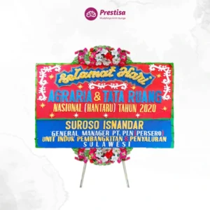 KARANGAN BUNGA PAPAN CONGRATULATION – MAKASSAR – 3