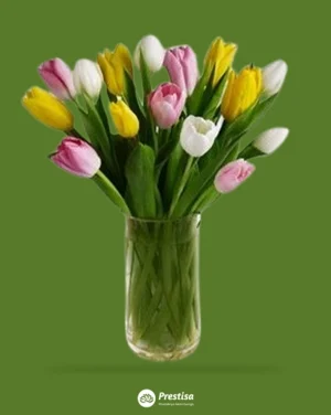 Bunga Meja Tulip - 4