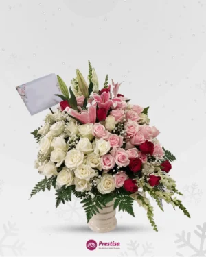 KARANGAN BUNGA MEJA – CHRISTMAS 2022 – INDONESIA – 15