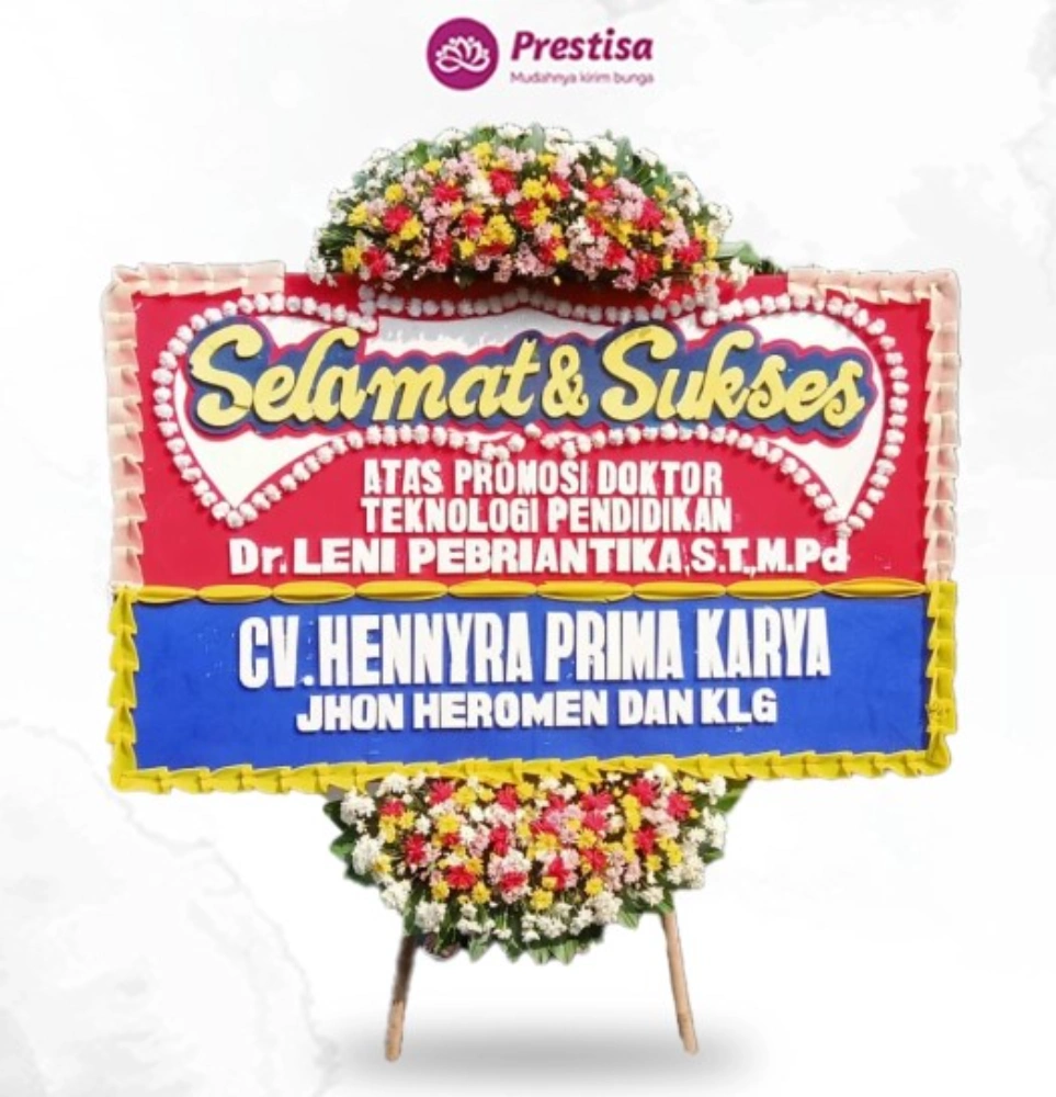 KARANGAN BUNGA PAPAN – CONGRATULATION – JAKARTA – 2