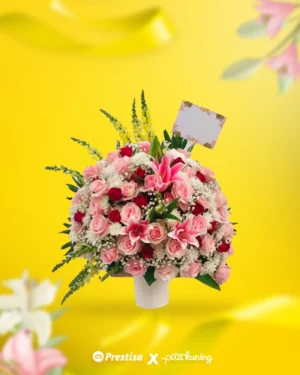 Bunga Meja - Pita Kuning - 02