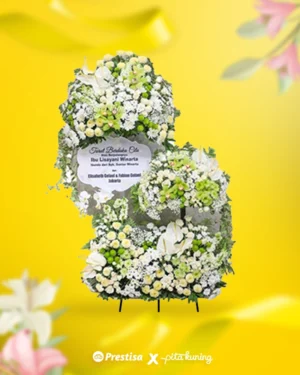 Standing Flower Duka Cita - Pita Kuning - 03