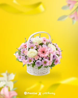 Basket Flower - Pita Kuning - 03