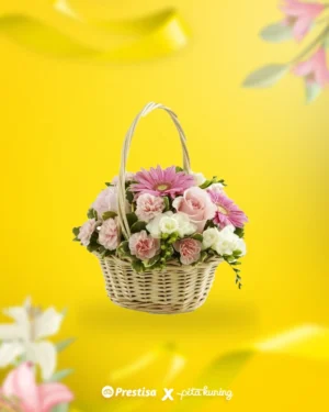 Basket Flower - Pita Kuning - 02