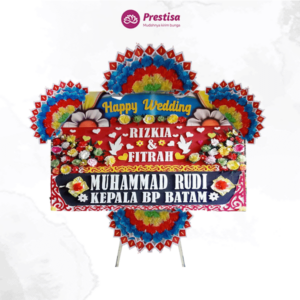 Karangan Bunga Papan Wedding – Majalengka – 6