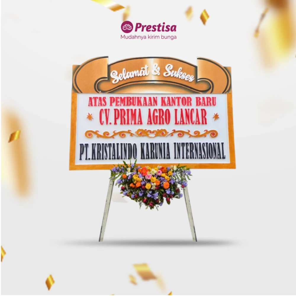 Karangan Bunga Papan Congratulation - Surabaya - 100 - 010
