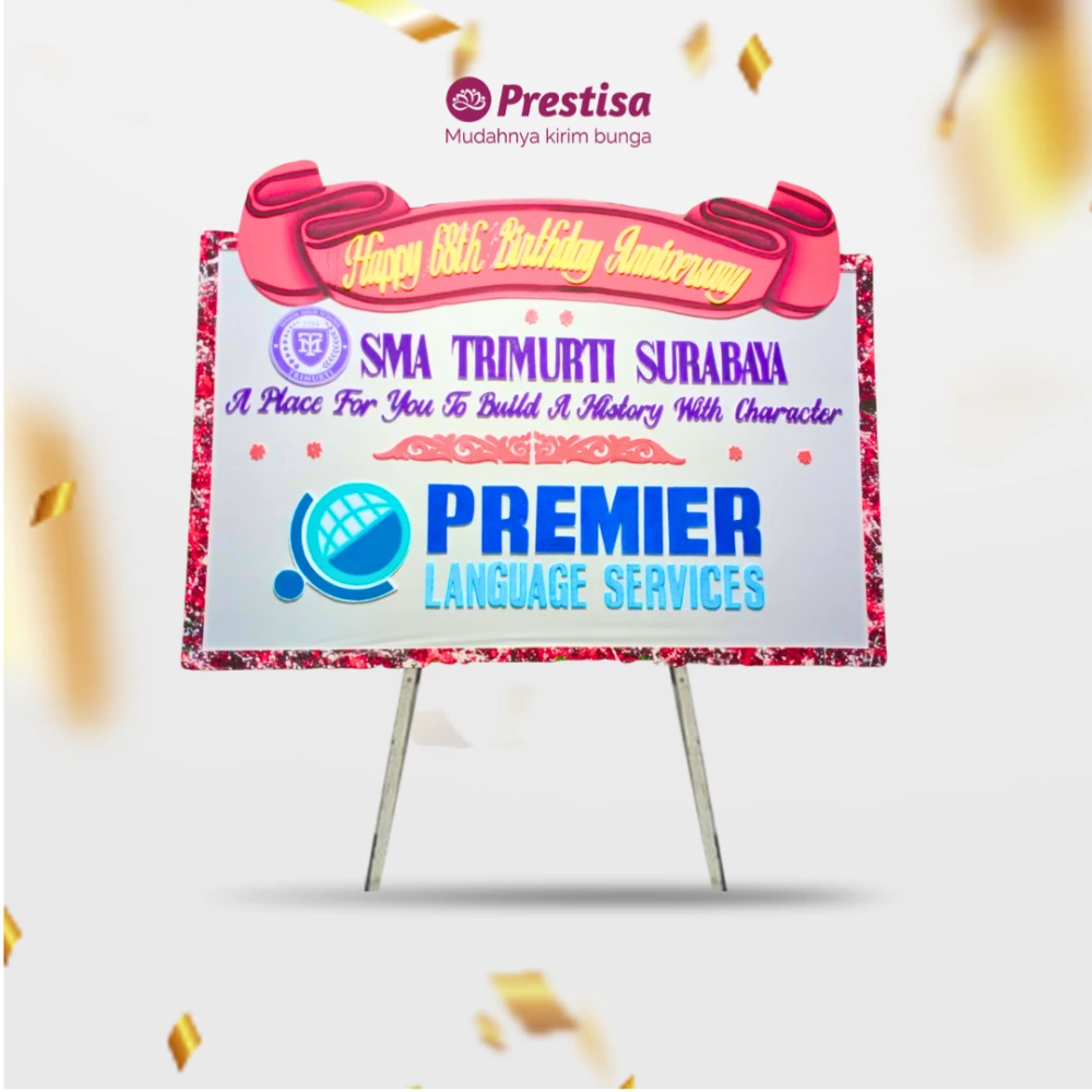 Karangan Bunga Papan Congratulation - Surabaya - 100 - 012