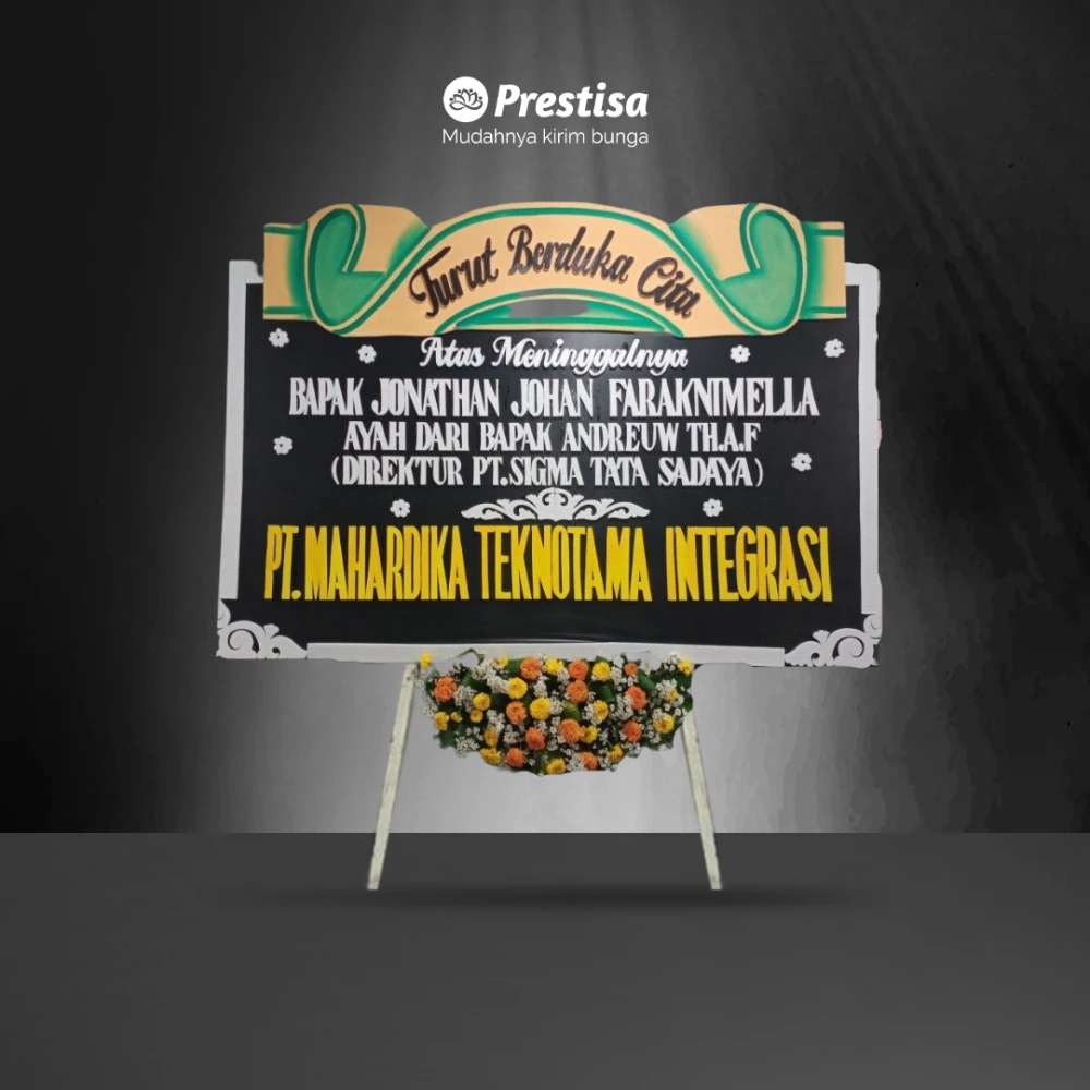Karangan Bunga Papan Dukacita - Surabaya - 100 - 002
