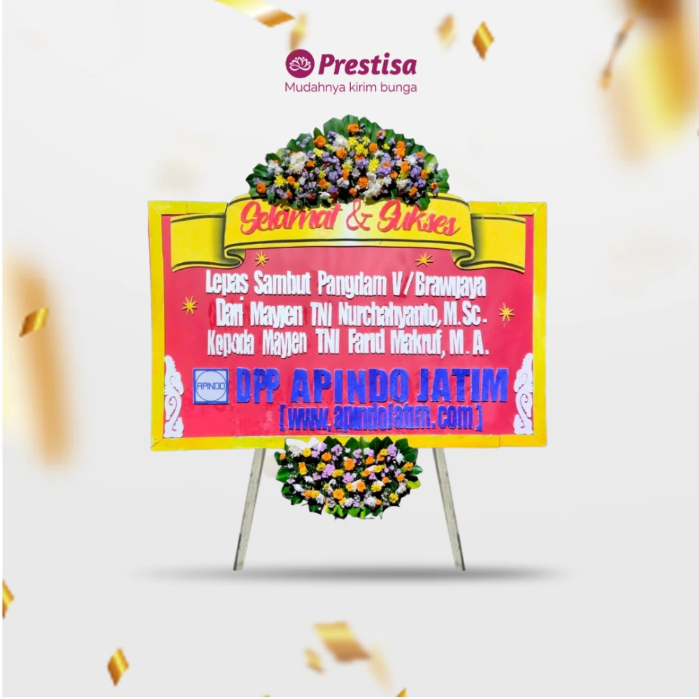 Karangan Bunga Papan Congratulation - Surabaya - 100 - 016