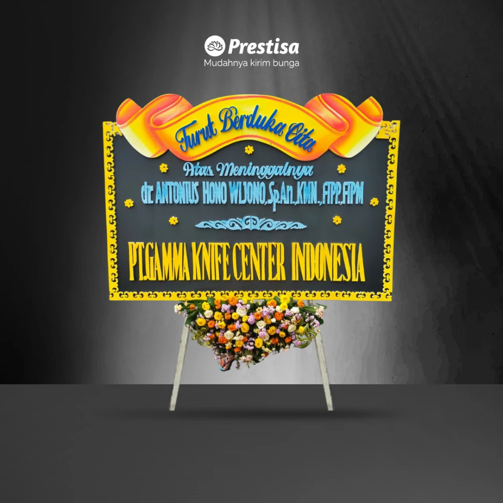 Karangan Bunga Papan Dukacita - Surabaya - 100 - 008