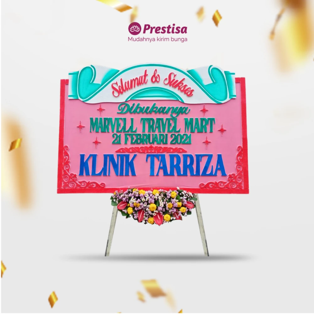 Karangan Bunga Papan Congratulation - Surabaya - 100 - 002