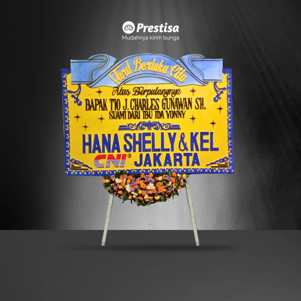 Karangan Bunga Papan Dukacita - Surabaya - 100 - 007