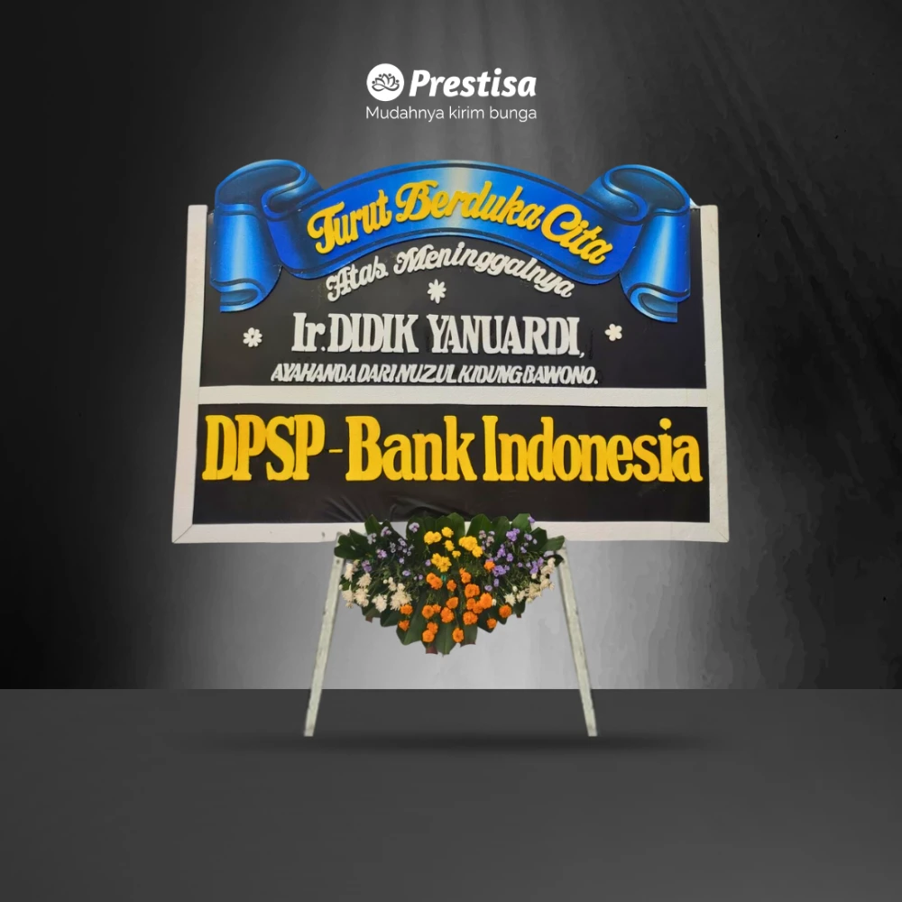 Karangan Bunga Papan Dukacita - Surabaya - 100 - 009