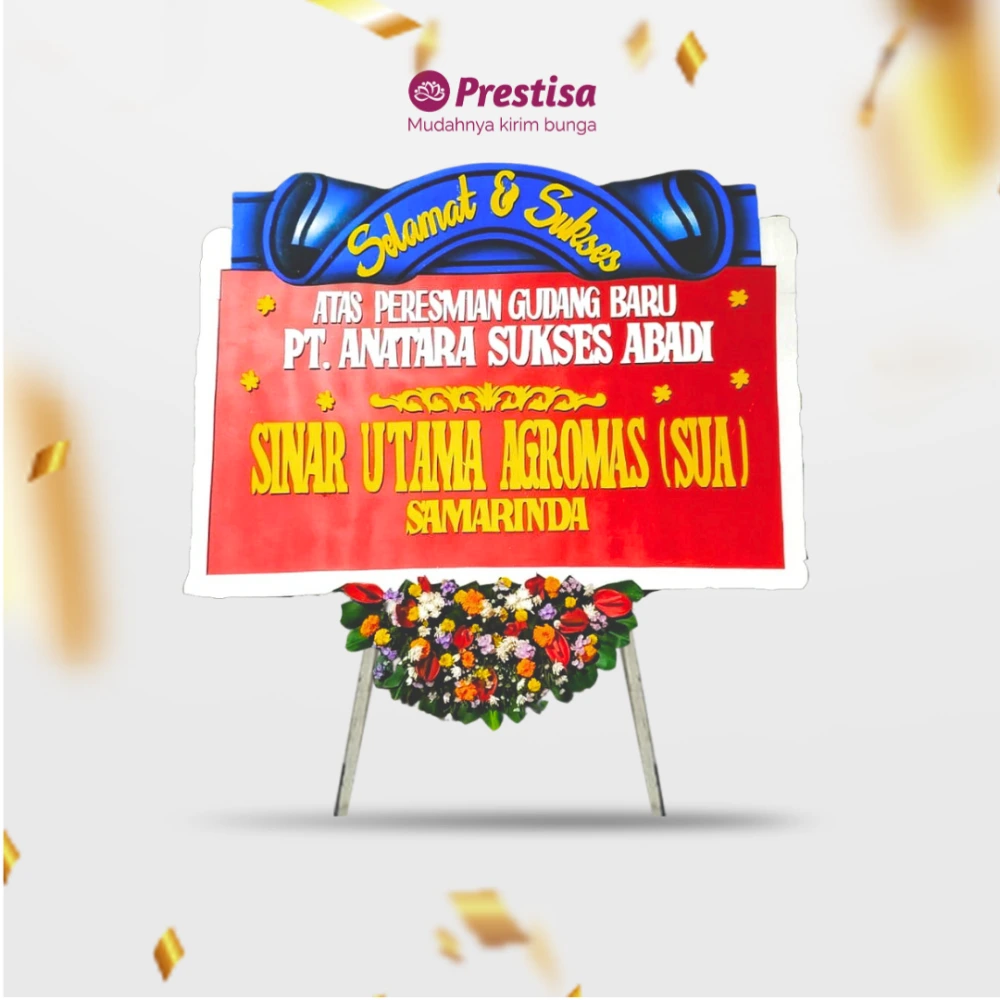 Karangan Bunga Papan Congratulation - Surabaya - 100 - 003