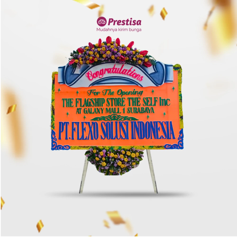 Karangan Bunga Papan Congratulation - Surabaya - 100 - 020