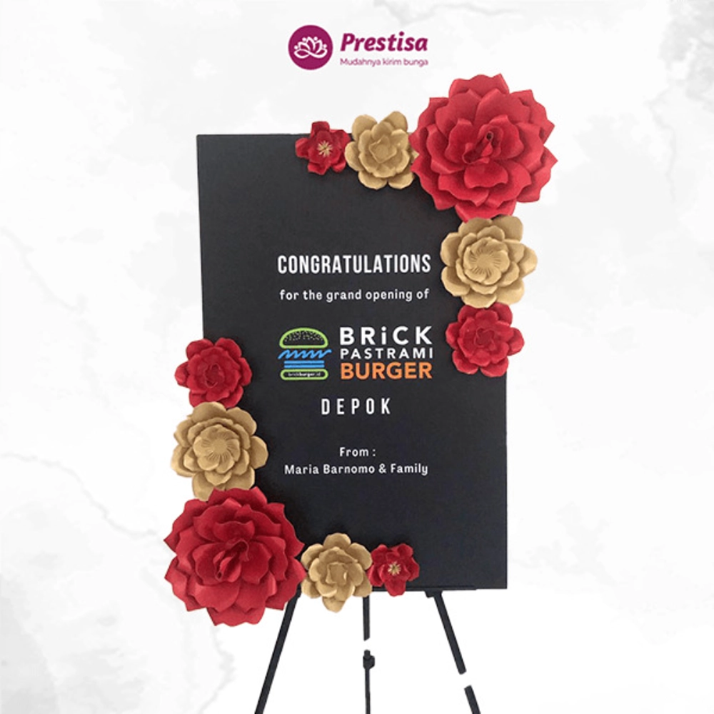 KARANGAN BUNGA – BUNGA PAPAN KERTAS – CIREBON – 2