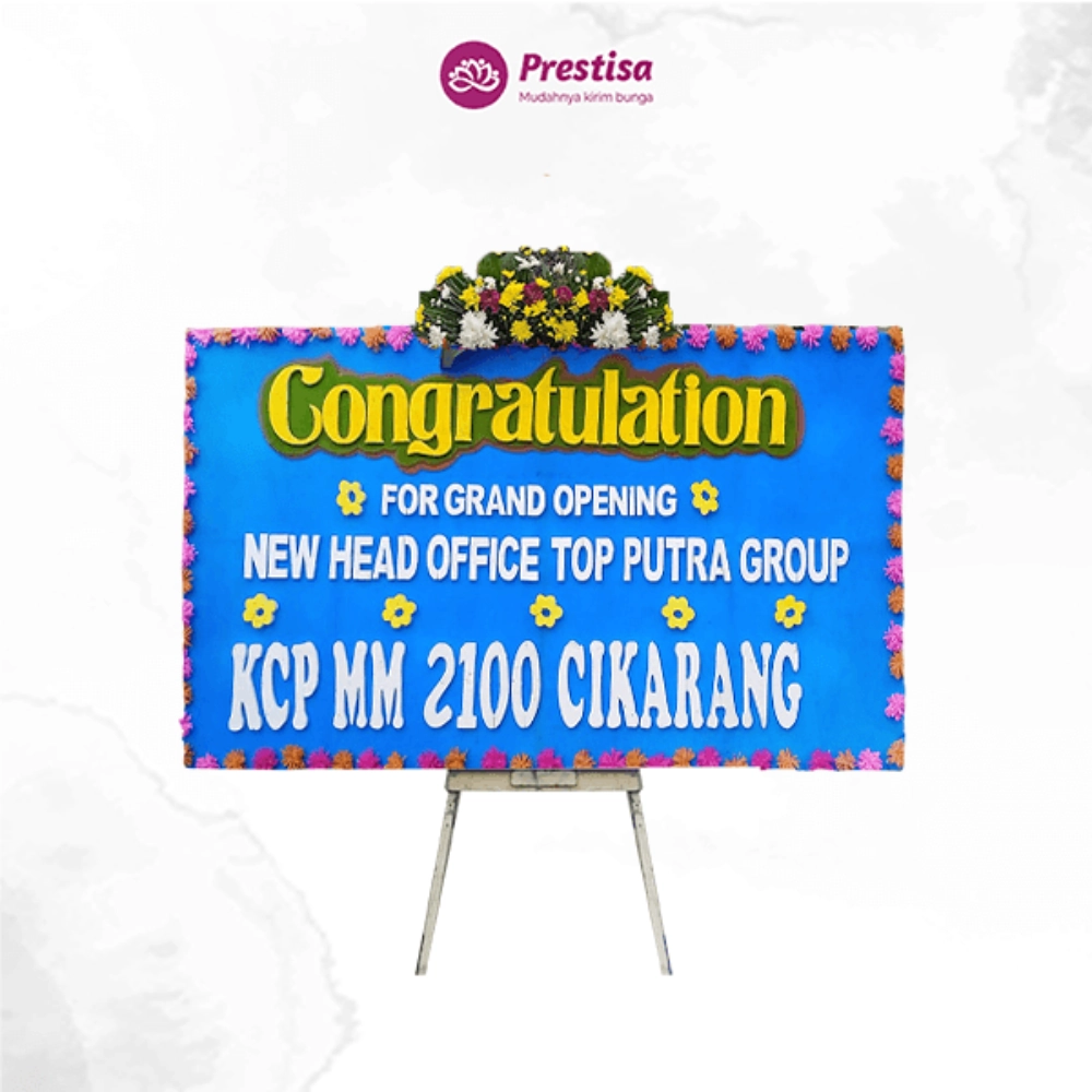 Karangan Bunga Papan Congratulation - Subang - 3