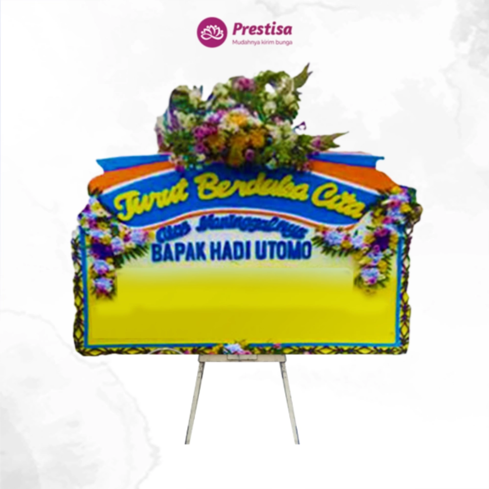 KARANGAN BUNGA PAPAN DUKA CITA - KLATEN - 04