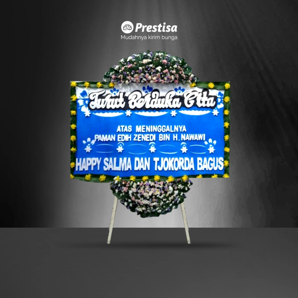 Karangan Bunga Papan - Dukacita - Cikarang - KBM - 002