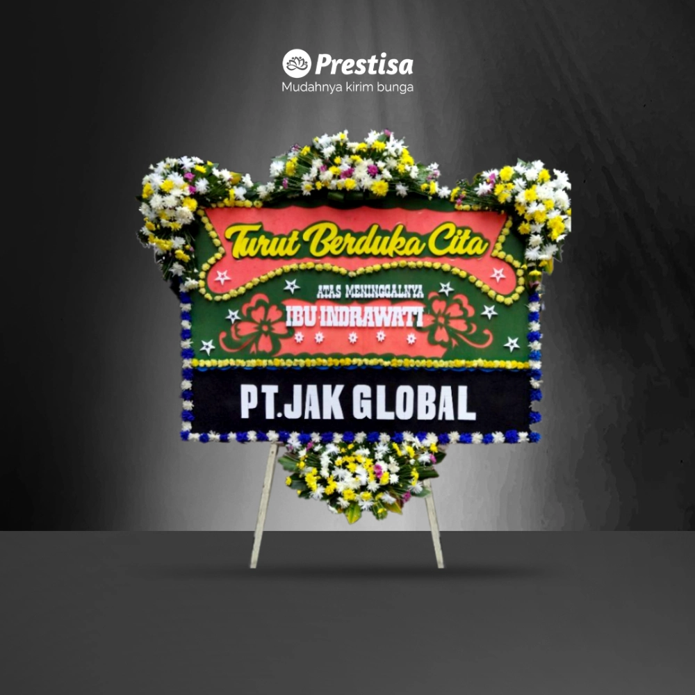 Karangan Bunga Papan - Dukacita - Bandung - KBM - 001