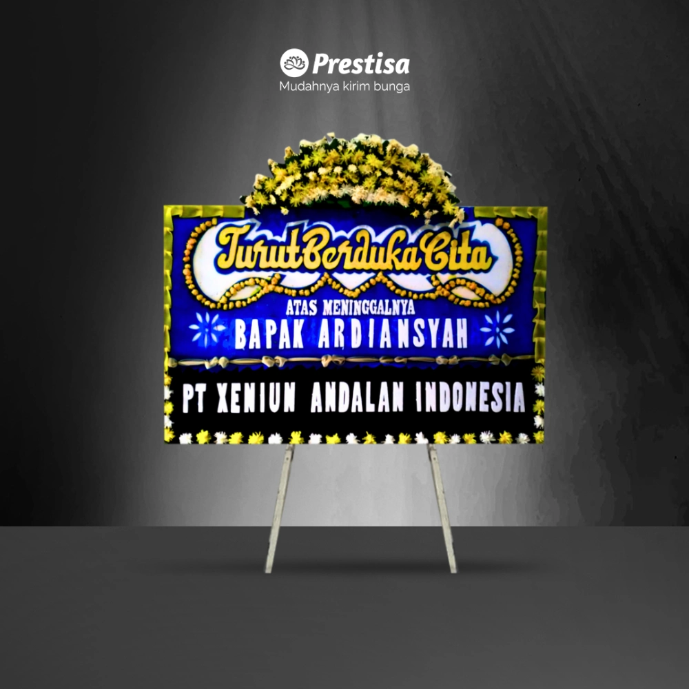 Karangan Bunga Papan - Dukacita - Cikarang - KBM - 001