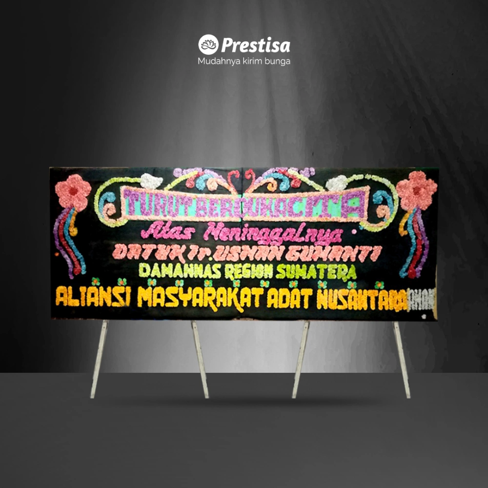 Karangan Bunga Papan - Dukacita - Jambi - KBM - 003