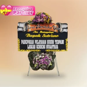 Karangan Bunga Papan - Dukacita- Indonesia - EP - 007