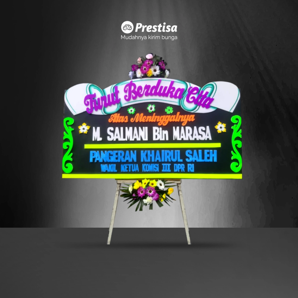 Karangan Bunga Papan - Dukacita - Banjarbaru - KBM - 003