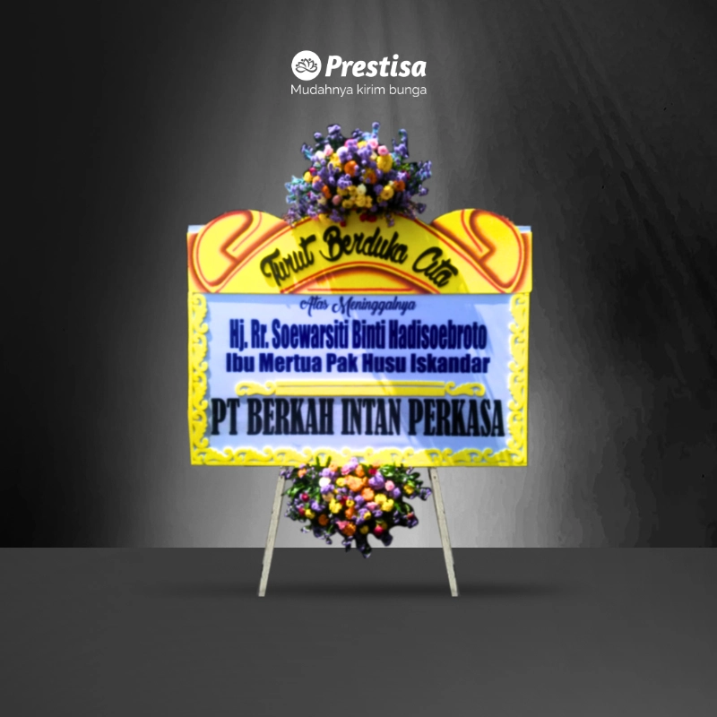 Karangan Bunga Papan - Dukacita - Malang & Batu - KBM - 005