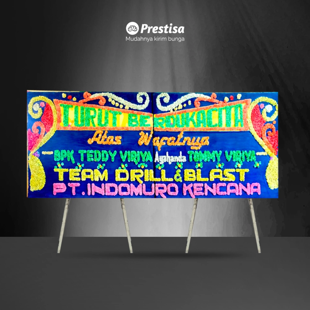 Karangan Bunga Papan - Dukacita - Jambi - KBM - 005