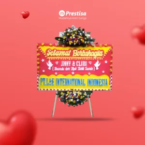 Karangan Bunga Papan - Wedding - Bandung - KBM - 003