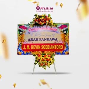 Karangan Bunga Papan - Congratulation - Yogyakarta - KBM - 001