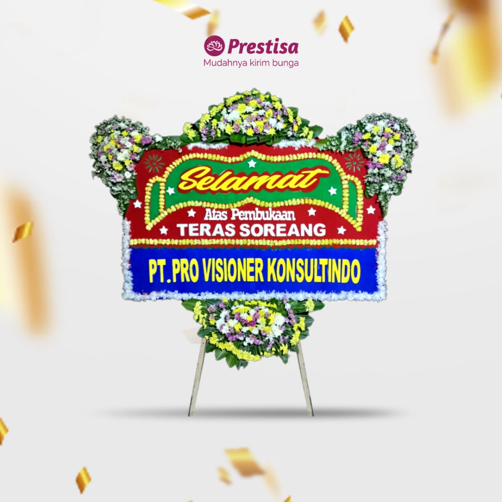 Karangan Bunga Papan - Congratulation - Bandung - KBM - 002