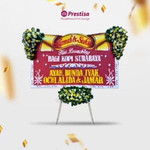 Karangan Bunga Papan - Congratulation - Malang & Batu - KBM - 003
